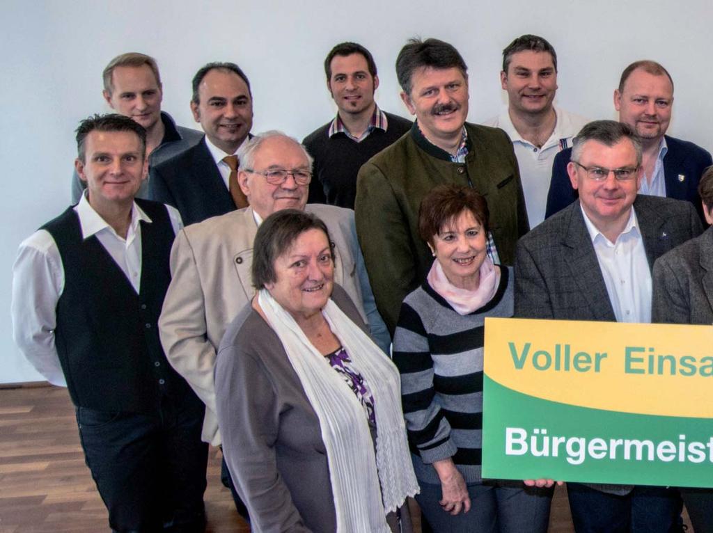 Gemeindewahl 2015 1 Dr. Bürgermeister, LABG. 2 Anton Rohrleitner Vizebürgermeister, Vers.