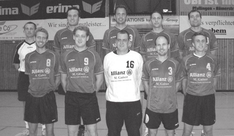 Mannschaftsvorstellung 11 III. Männermannschaft Bezirksliga h. l.