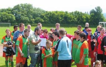 Schulfußball Den Vergleich der Förderschulen, die sich über Bezirksentscheide für die Endrunde qualifiziert hatten, gewann die Lindenschule Rotenburg.