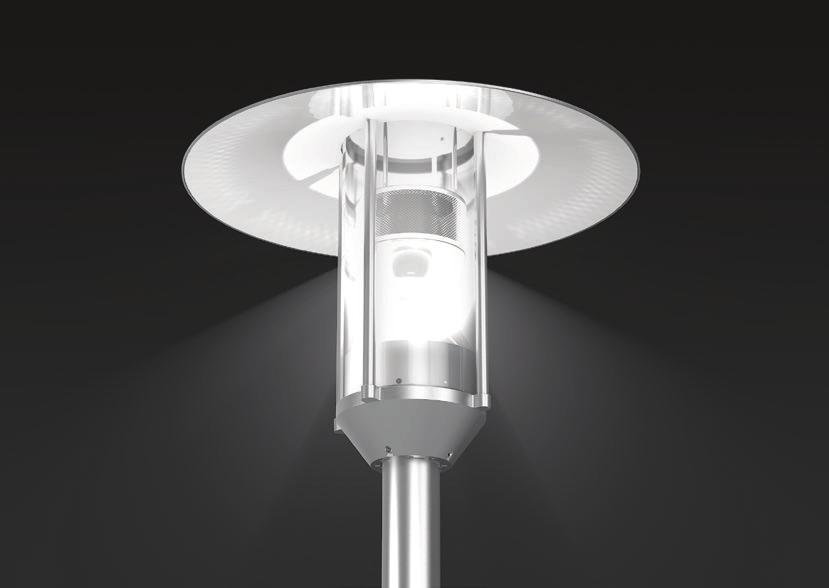ALU-SCANDIA Mastaufsatzleuchten - Klassische Lichtlösung mit ochdruck Entladungslampen - Bewährtes Design in preiswerter Ausführung 61175.73X Lph = 4,3 m 13 61175.