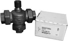 25/SSY 319 Einsatz als Regelventil zur Volumenstromregelung bei der Trinkwassererwärmung (Warmwasserbereitung) Lieferumfang: Motor 2-Wegeventil einschl.