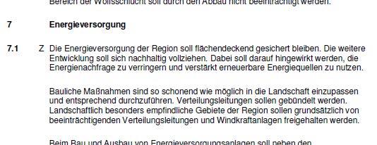 Gemeinden Quelle: Regionalplan Planungsverband Sitzung Nov.