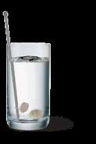 Die Flüssigkeit im Glas sieht milchig aus. Schritt 3: TRINKEN Sie den gesamten Inhalt des Glases.