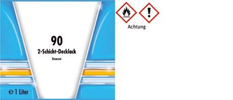 Auswirkungen auf den Arbeitsschutz Flüssigkeit und Dampf entzündbar. Gesundheitsschädlich bei Verschlucken, Hautkontakt oder Einatmen. Verursacht schwere Augenreizung. Verursacht Hautreizungen. Abb.