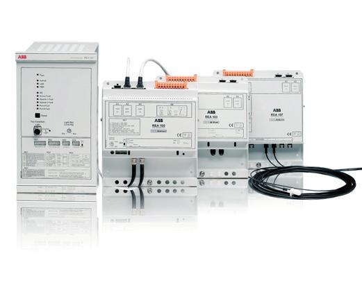 Des Weiteren kann das System für Anwendungen, bei denen mehr als 9 Schaltanlagen-Schotträume optisch überwacht werden sollen, über den ABB Lichtbogenwächter Typ TVOC-2 erweitert werden.