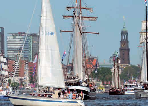 INHALT 4 5 42 Einmal im Jahr feiert Hamburg sich und seinen Hafen. Beim Hafengeburtstag ist auf dem Wasser, was schwimmen kann.
