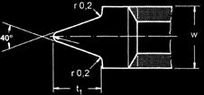 System 312-D 312-D für Poly-V-Riemennuten Profil J for Poly-V-belt Grooves Profile J 16 w +0.