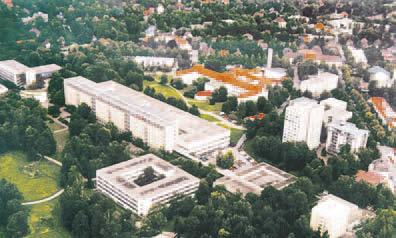 Klub Gesundheitswesen München seit 1999 EMAS seit 2000 Instandsetzung der Außenfassade von Haus B2 mit verbesserter Wärmeisolation Errichtung einer Fahrradabstellanlage vor dem Hauptgebäude Haus B
