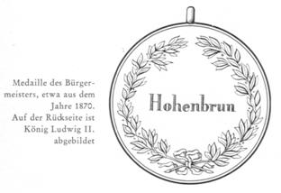 Bereits die erste schriftliche Erwähnung Hohenbrunns war in einer Übergabeurkunde vom 8.