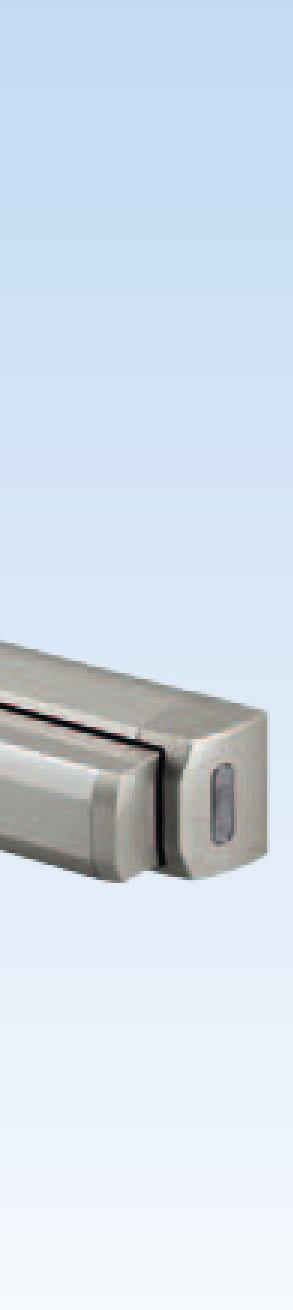 Beschläge für Fluchttüren nach EN 1125 Elektrisch verriegelte Touch Bar (EVT) für Holz-, Stahl- und Rohrrahmentüren Produktinformationen Integration einer Fluchttürverriegelung gem.
