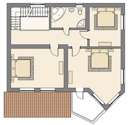 SMART HOME DAS SYSTEM 9000 DENKT MIT Beispiel: Einfamilienhaus Bewegungsmelder Innensirene Außensirene Öffnungsmelder