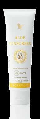 Sie trägt zum Schutz deiner Haut vor UVA- und UVB-Strahlen mit LSF 20 bei (entspricht LSF 30 nach US-Norm). Aloe Sunscreen ist wasserfest, leicht aufzutragen und zieht schnell ein. 199 Fr. 23.