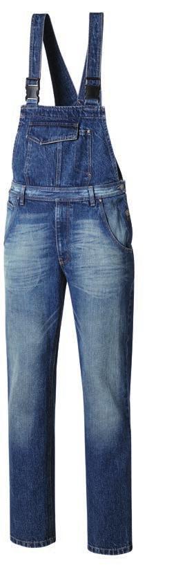JEANSHOSE Five Pocket Jeans, Hosenschlitz mit Reißverschluss, gerades Bein, modisch geprägt durch stone-washed und Schnittführung, 14,5 oz 3.