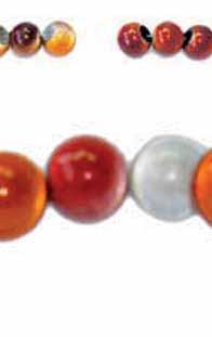 07 063 -braun Miracle Beads 8 mm 0608 xxx Ve = 0 01 weiß 064 gelb 03 orange 062 rosa-