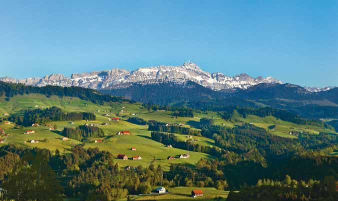Landschaft. Und Lebensqualität. Die einzigartigen Standorte der PHSG in der Ostschweiz.