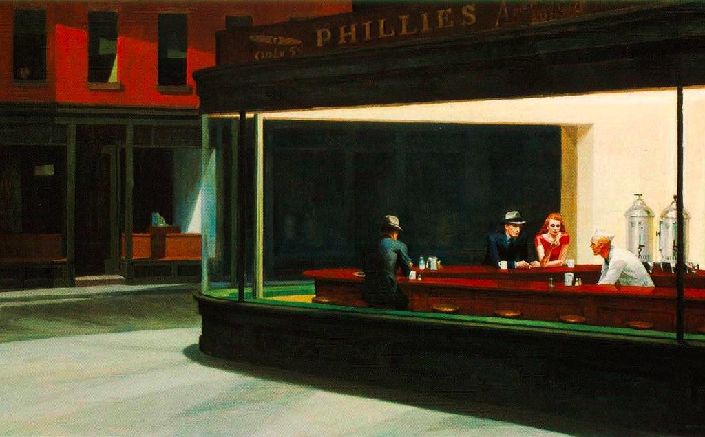 Edward Hopper: Nighthawks,