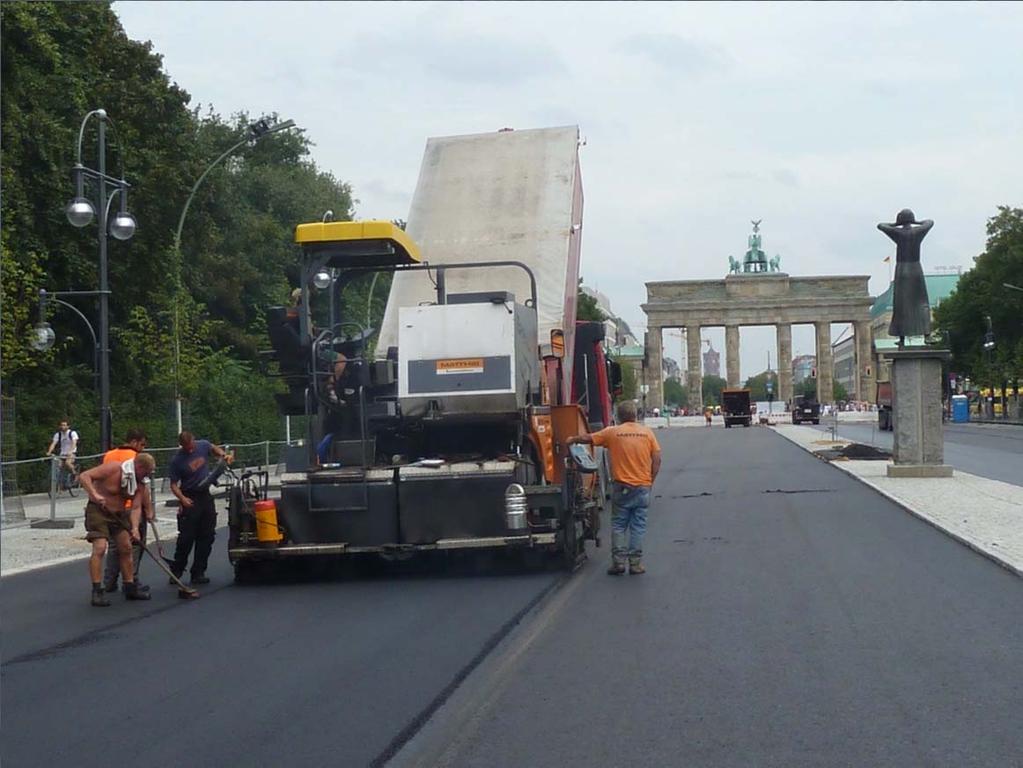 Dünne Asphaltdeckschichten in Heißbauweise auf Dipl.- Geol.