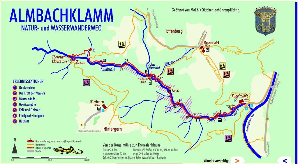 Ache von Berchtesgadener zur