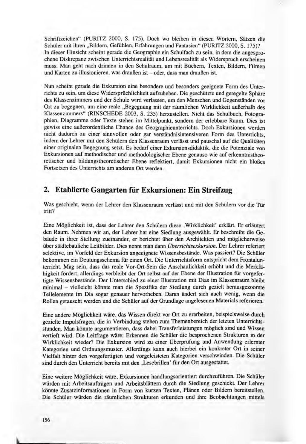 Schriftzeichen" (PURITZ 2000, S. 175).