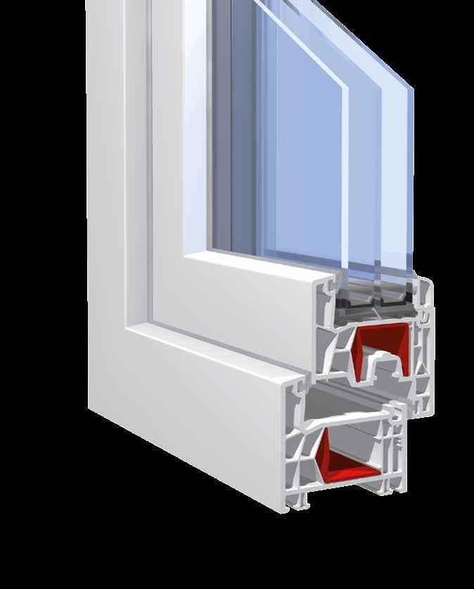 Hightech mit System: KBE 76 KBE 76 ist ein universelles Fenstersystem flexibel für