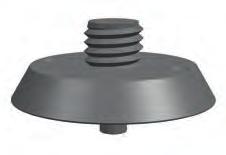 Höhe der Platte 10 mm. passend für Platten Ø Verp. Einh. (tück) 98 98 M 1 M 0 8 8 Aus Kunststoff für Hülsendübel und Ösenmuffen.