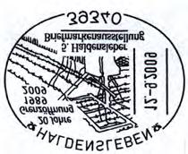 5. Haldenslebener Briefmarkenausstellung im Rang III vom 12. 13. September 2009 in der Kulturfabrik Haldensleben in Sachsen-Anhalt hatte zu Ihrer 5.