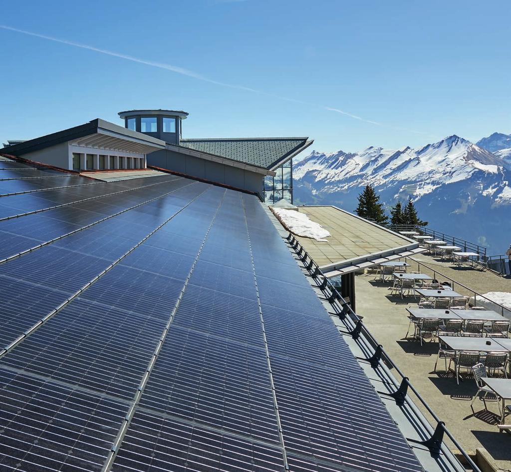 Das Swisspearl Solarsystem Nachhaltigkeit,