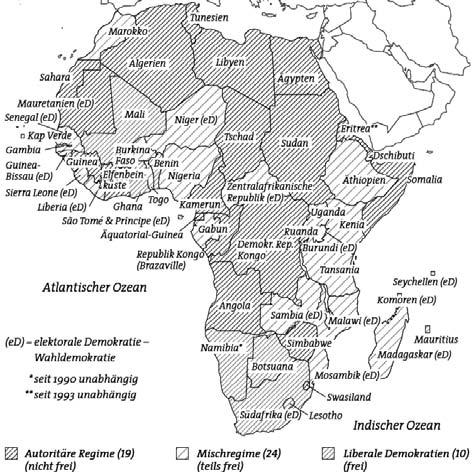 Afrika zwischen Demokratie und Diktatur von Gero Erdmann (in: Afrika Schwerpunktthemen, bpb 
