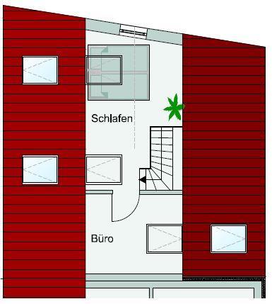 28 m² Kind ca. 11 m² Bad ca. 6 m² Flur ca. 4 m² Balkon ca.