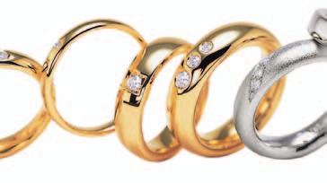 Die Ringbreite Bei den einzelnen Ringformen können Sie aus verschiedenen Breiten