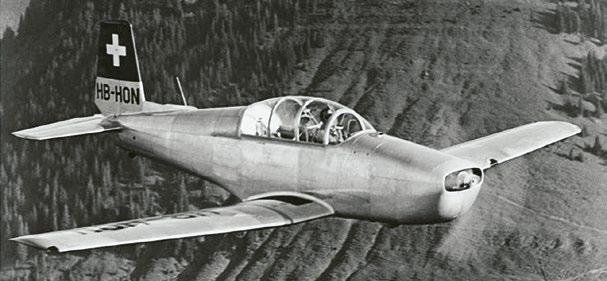 1950 Auftrag der Fliegertruppe für Änderungen, Kontrollen und Reparaturen an Flugzeugen des Typs