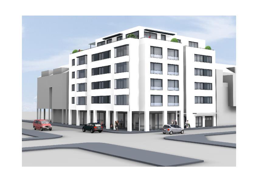 Exposé Neubauvorhaben mit 2 x Penthouse - In Planung - Objekt: Wohn- und Geschäftshaus