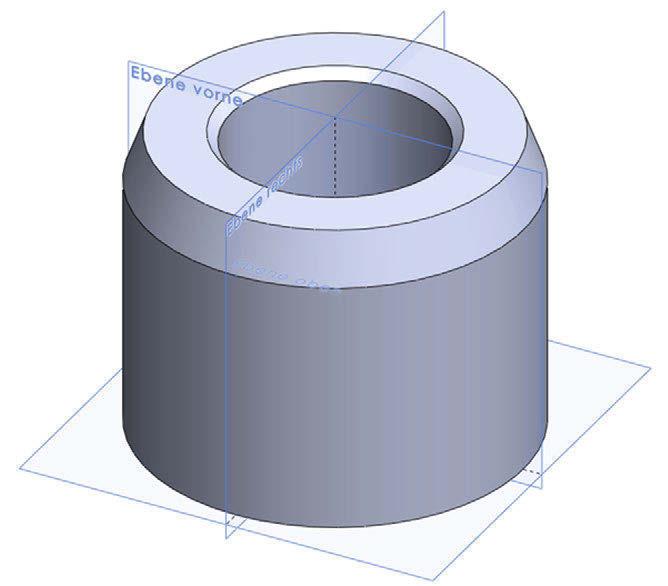 2.4 Kontrollfragen 29 2.4 Kontrollfragen 1. Was ist ein Feature? 2. Durch welche Parameter wird ein Zylinder im 3D-Raum beschrieben und wie wird er in SolidWorks erzeugt?