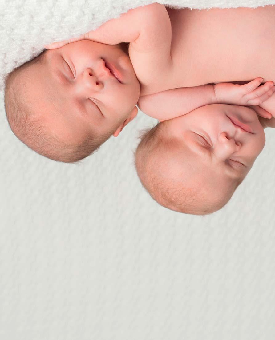 OÖ Mehrlingszuschuss Große Freude über doppeltes Babyglück Familie B. freut sich sehr über die Geburt ihrer Zwillinge Elias und Valerie.