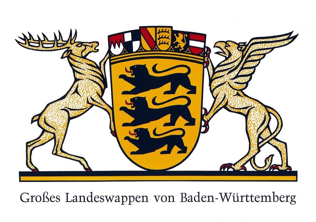 Lösung der Hohenzollern Badisches Württembergisches Kurpfälzisches des Herzogtums