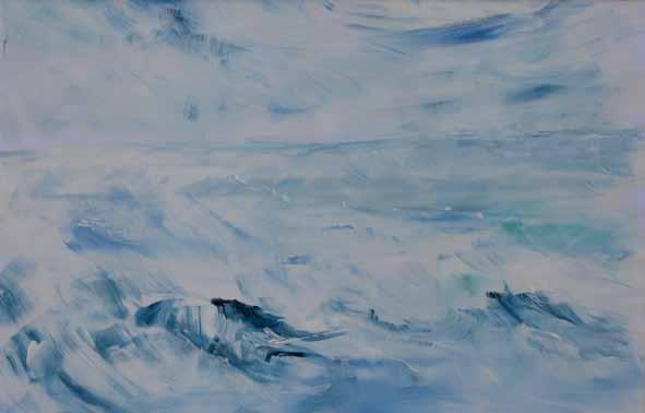 2016 Landschaft, blau (3 3) 