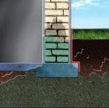 Schicken Sie aufsteigende Feuchtigkeit zu Boden! Von aufsteigender Feuchtigkeit spricht man, wenn die im Erdreich vorhandene Feuchtigkeit durch die Kapillarwirkung des Mauerwerks nach oben aufsteigt.