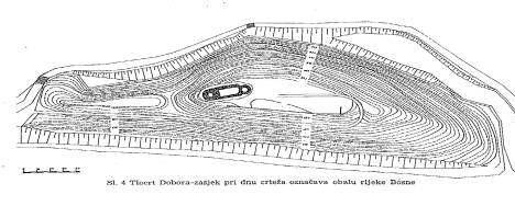 Neko vrijeme poslije, dijelovi ovog podziđa su srušeni i korišteni za gradnju vanjskog obora (zida) D. Zid untrašnjeg obora se sačuvao u visini od 0,8 do 1,5 m.