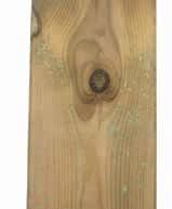 Je nach Holzfeuchte können Holzteile unterschiedlich stark arbeiten und es kann zu Veränderungen in den Abmessungen (bis zu 10 %) kommen.