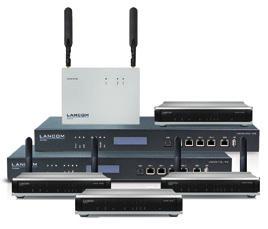 VPN-Gateways / Router Switches Access Points Hochintegrierte Netzwerkszenarien Die einzigartige Kombination aus hochmoderner