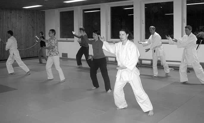 Aikido Workshop mit Guiseppe Beppe Ruglioni Ende Januar weilte der italienische Meister Guiseppe Ruglioni ein weiteres Mal im Erlanger Dojo in der Michael-Poeschke- Grundschule nahe der Technischen