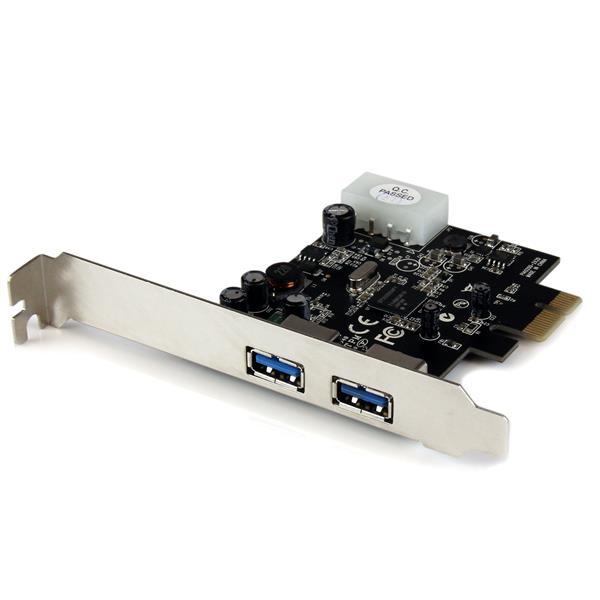 2 Port USB 3.0 PCI Express Schnittstellenkarte mit UASP Unterstützung Product ID: PEXUSB3S2 Dank der PCI Express USB 3.
