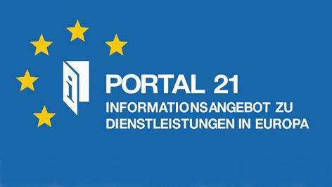 Portal 21 Logo Portal 21 Informationen für Unternehmer und Verbraucher bei