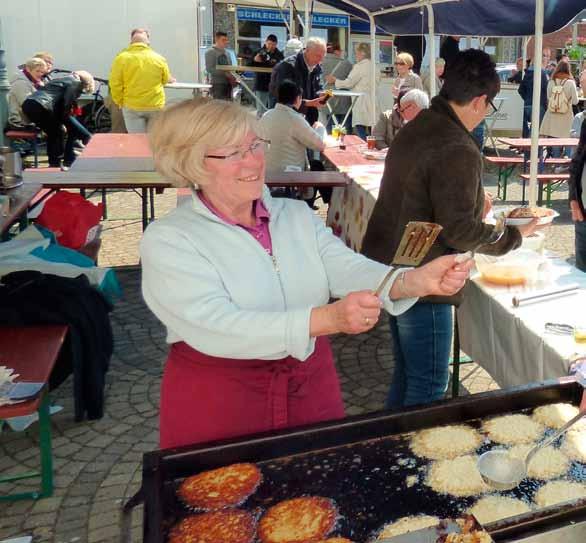 Miriam-Markt 1. Mai: Miriam-Markt / Kuchenspenden immer gern gesehen! Dieser Markt gehört zum festen Programm der Evangelischen Kirchengemeinde Orsoy.