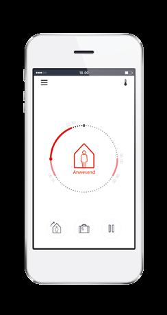 aller Räume des Hauses auf einen Blick Hohe Datensicherheit Wichtig: Die Danfoss Link App erfordert den Zugriff