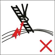 Risiko) Vermeiden Sie Transportschäden an der Leiter durch z.b.