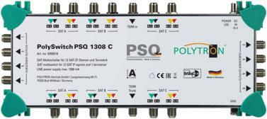 Um Qualität und Zuverlässigkeit zu gewährleisten, werden die PSQ-Multischalter von POLYTRON in Deutschland gefertigt.
