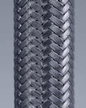 The stainless steel and glass fibre woven hoses are particularly