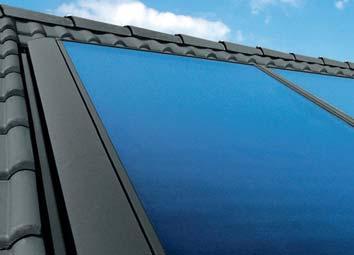 54/55 Das Vitosol Programm bietet Sonnenkollektoren für jeden Bedarf und jedes Budget. Die Montage auf dem Dach oder an der Fassade eröffnet vielfältige Gestaltungsmöglichkeiten.