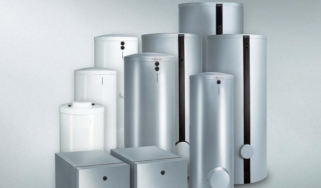 Systemtechnik Warmwasserspeicher Das Vitocell Programm von Viessmann bietet für jeden Bedarf den richtigen Warmwasserspeicher und ist ideal auf den jeweiligen Gas-Heizkessel bzw.